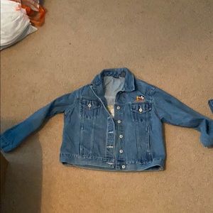 Women’s Mickey Jean-jacket.